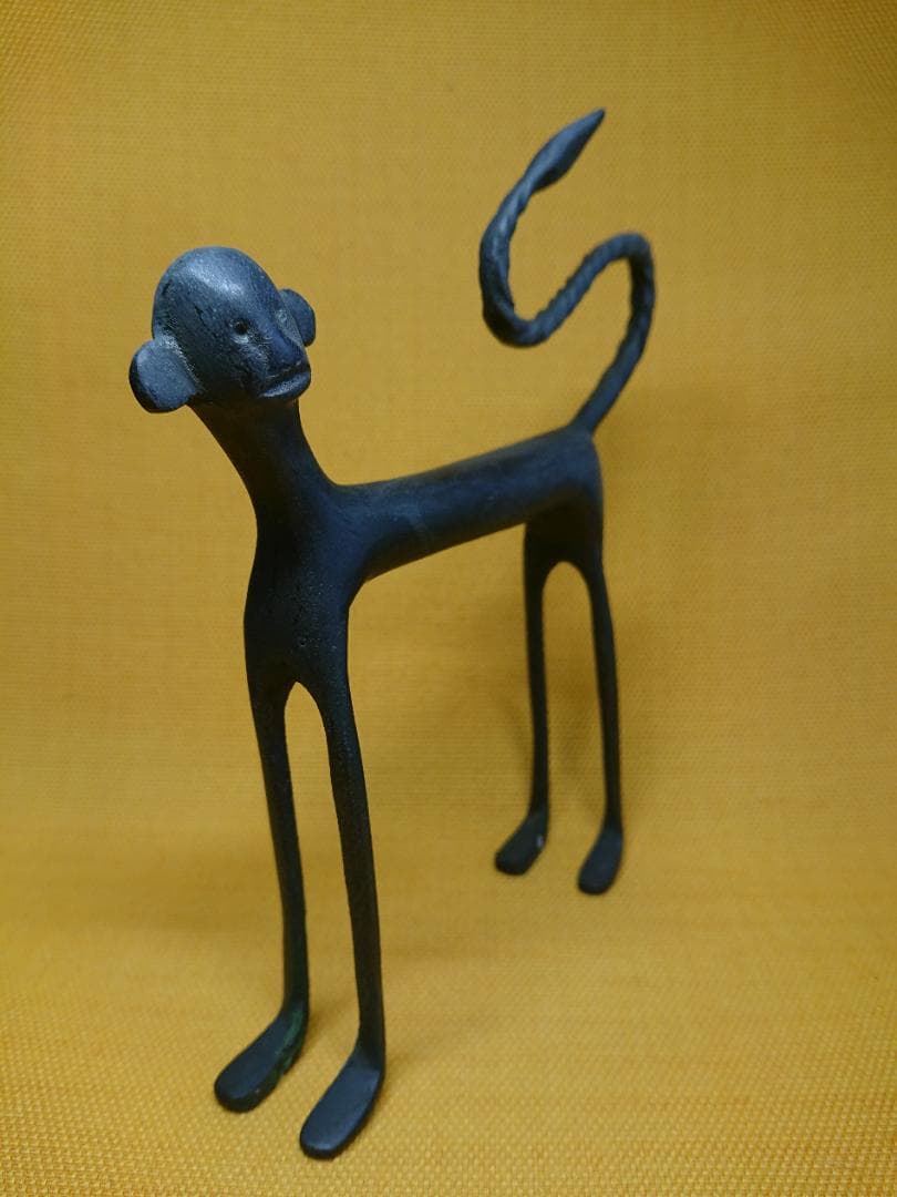 人形　銅製　ブロンズ像　彫像　置物　インテリア　工芸品　美術品　A1212