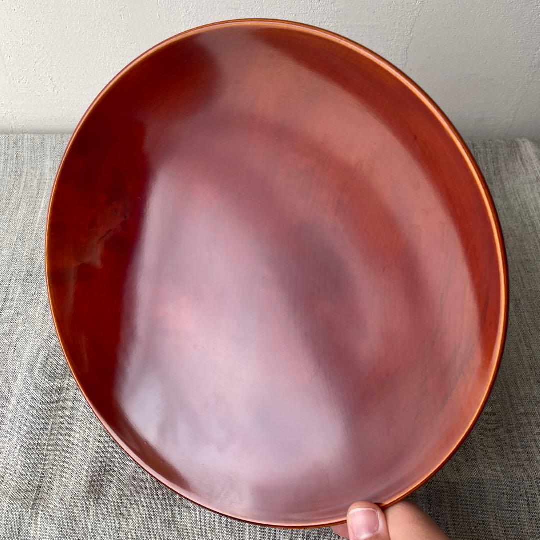 春慶塗 木製 漆器 コンポート 脚付き 菓子器 フルーツボウル