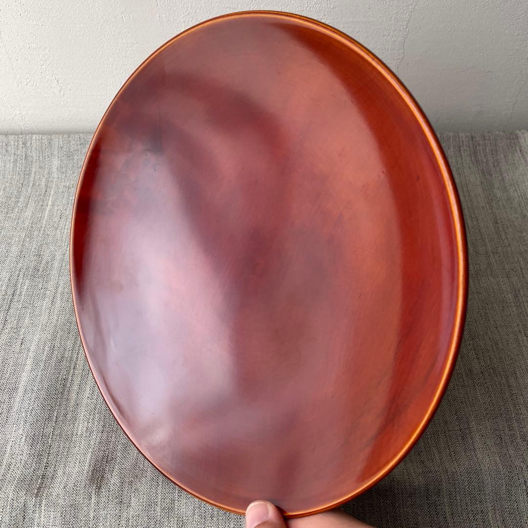 春慶塗 木製 漆器 コンポート 脚付き 菓子器 フルーツボウル