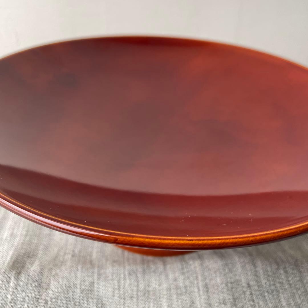 春慶塗 木製 漆器 コンポート 脚付き 菓子器 フルーツボウル