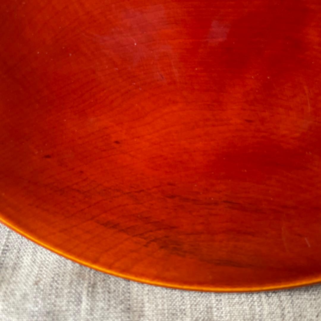 春慶塗 木製 漆器 コンポート 脚付き 菓子器 フルーツボウル