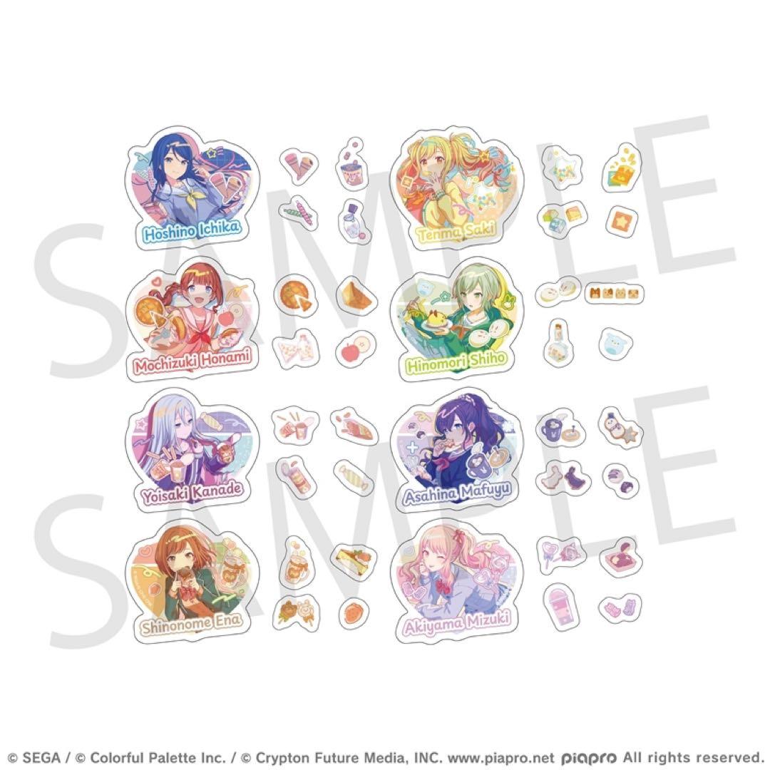 プロセカ　バースデー　ステッカーコレクションB　1BOX