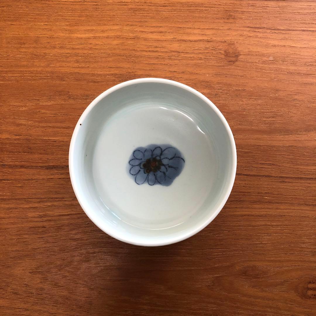 山口利枝　菊花文筒小鉢　二個セット