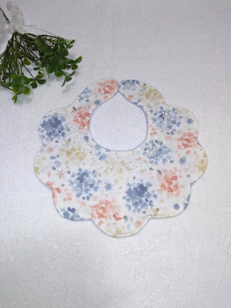 【送料無料】モクモク　シリーズ⑪　「紫陽花　お花のネックレス」