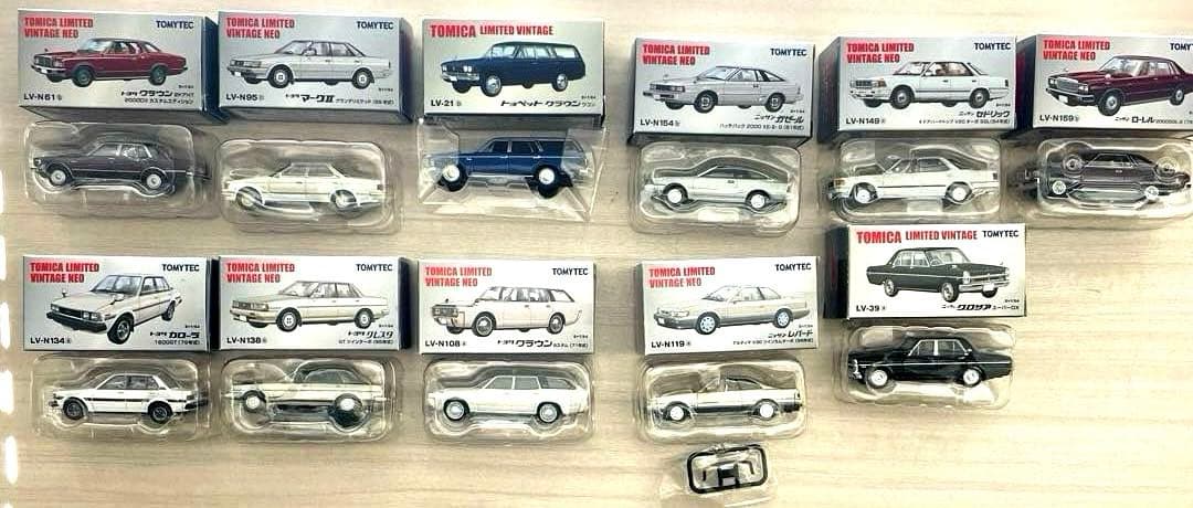 ✨極美品✨ トミカリミテッドヴィンテージ NISSAN TOYOTA 11台