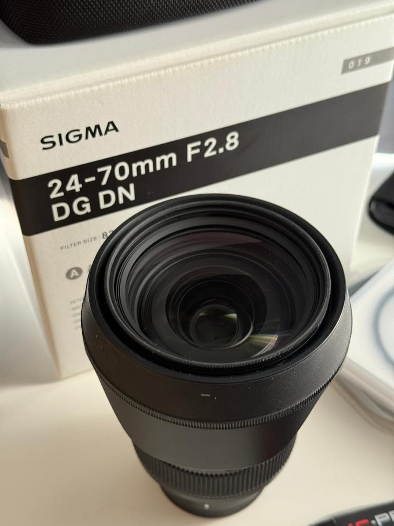 SIGMA 24-70mm F2.8 DG DN Eマウント 82mm