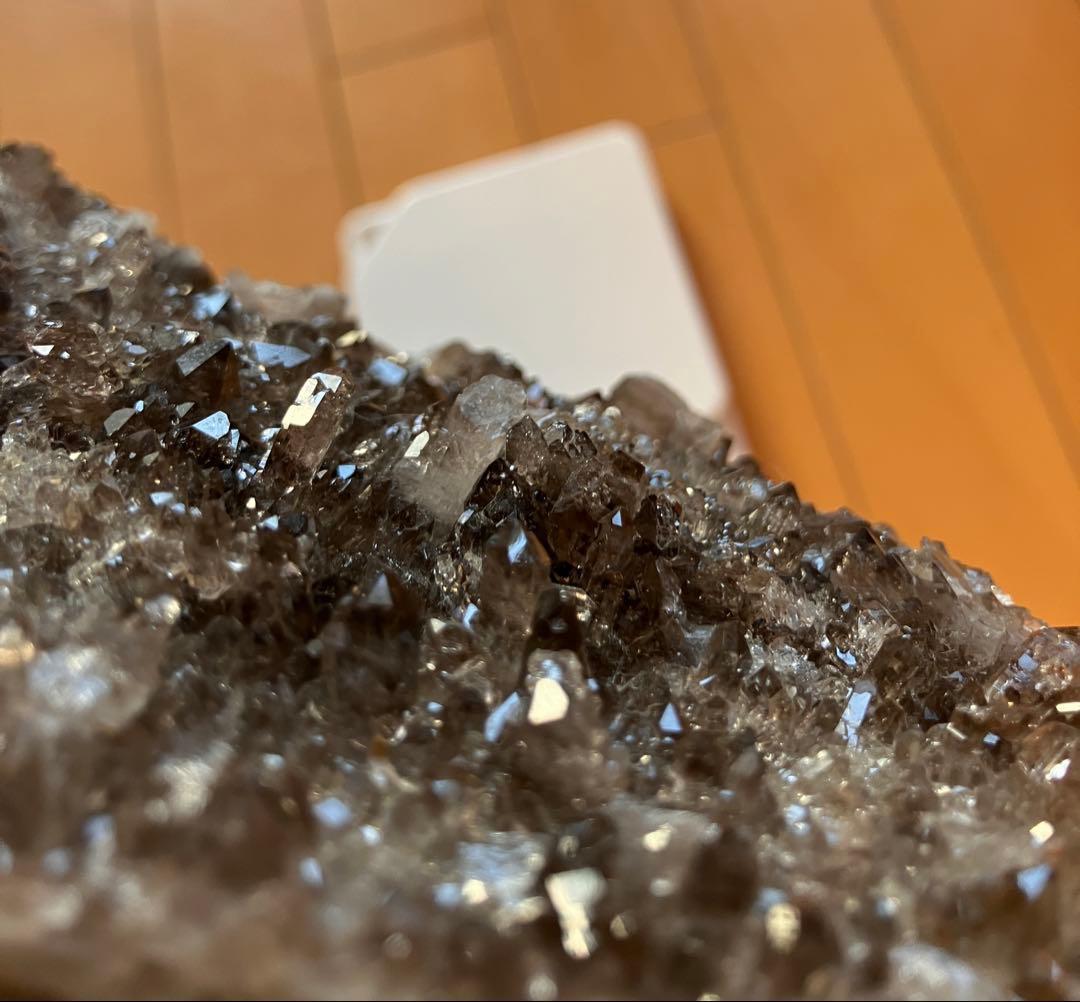 アーカンソー産スモーキークォーツ　両面クラスター