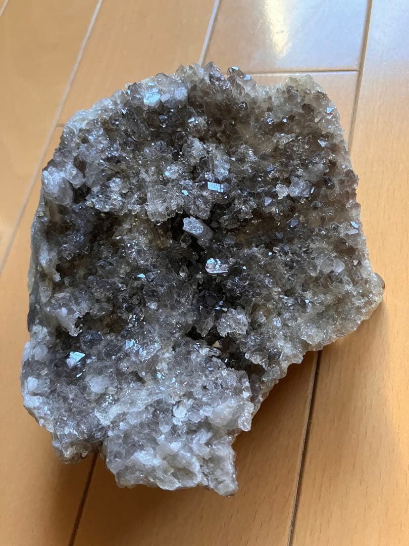 アーカンソー産スモーキークォーツ　両面クラスター