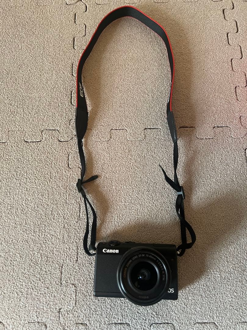 【美品】CANON キャノン EOSM100 ブラック カメラ　箱付き