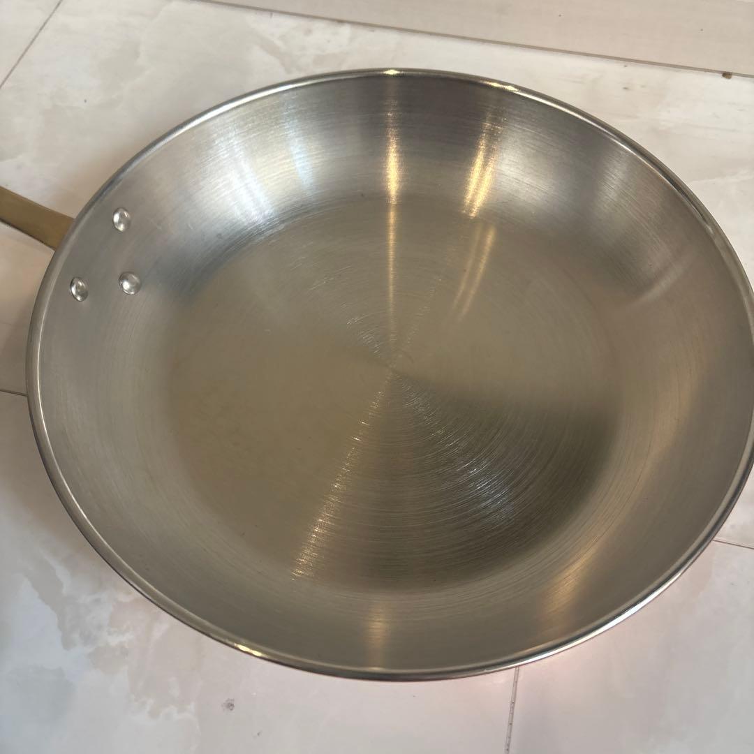 フライパン 銅製　片手鍋　約17cm