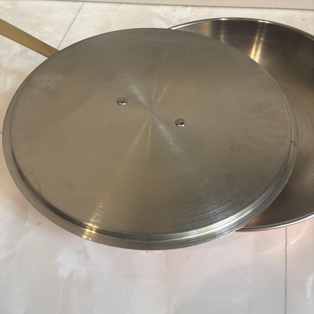 フライパン 銅製　片手鍋　約17cm