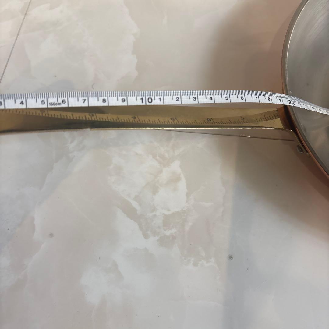 フライパン 銅製　片手鍋　約17cm