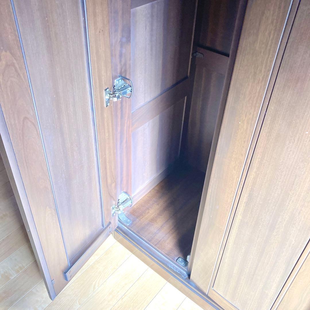 クスノキ 洋服タンス 3枚扉 家具 箪笥 天然木 楠③