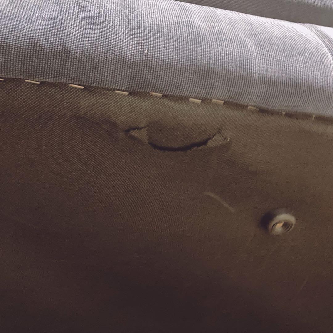 ニトリ　ソファ　Nパック NVY ネイビー　ファブリック　2人掛け