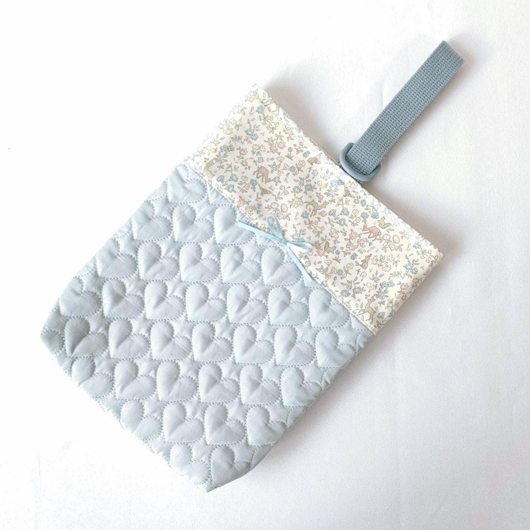 ハンドメイド リバティ メドウテイルズ 上靴袋