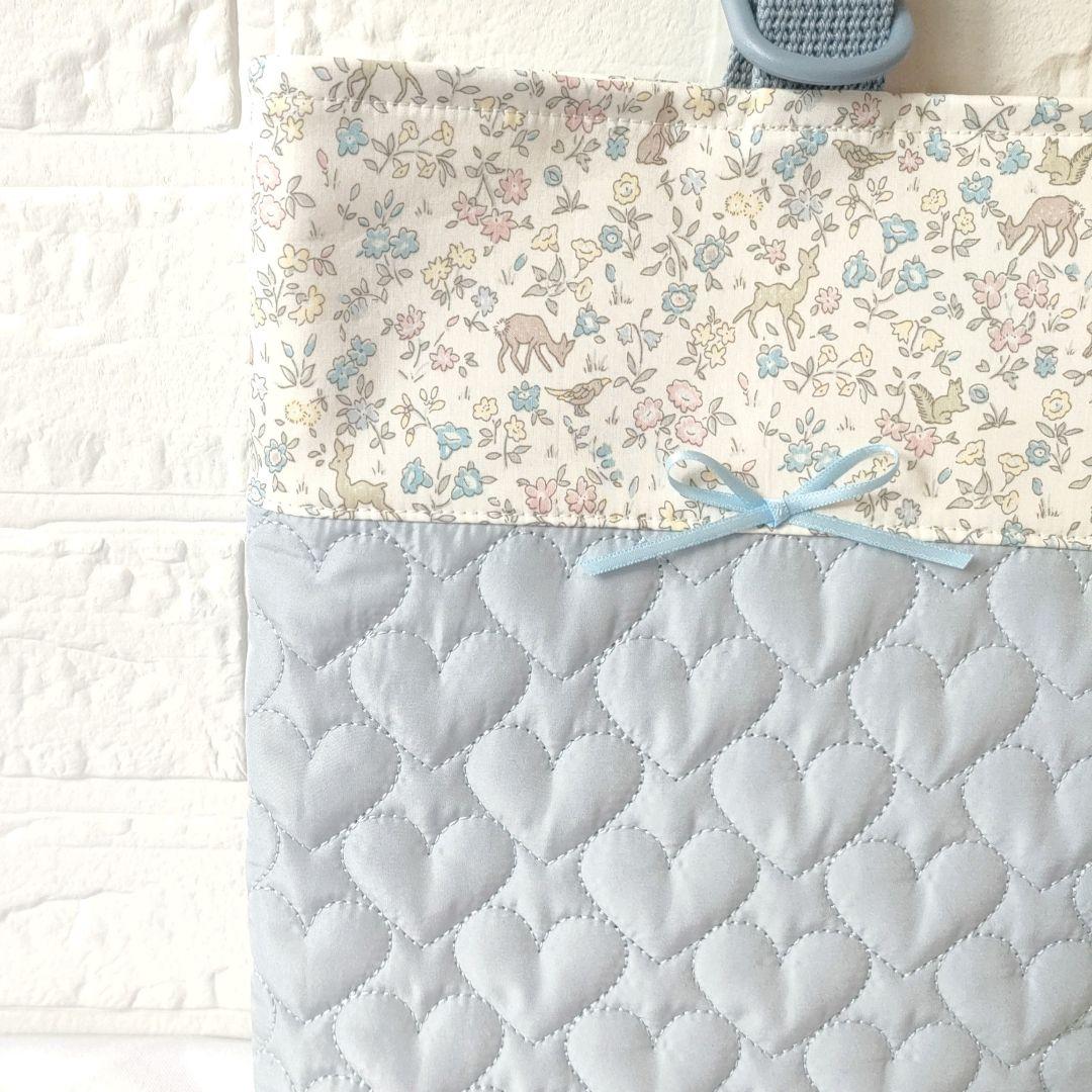 ハンドメイド リバティ メドウテイルズ 上靴袋