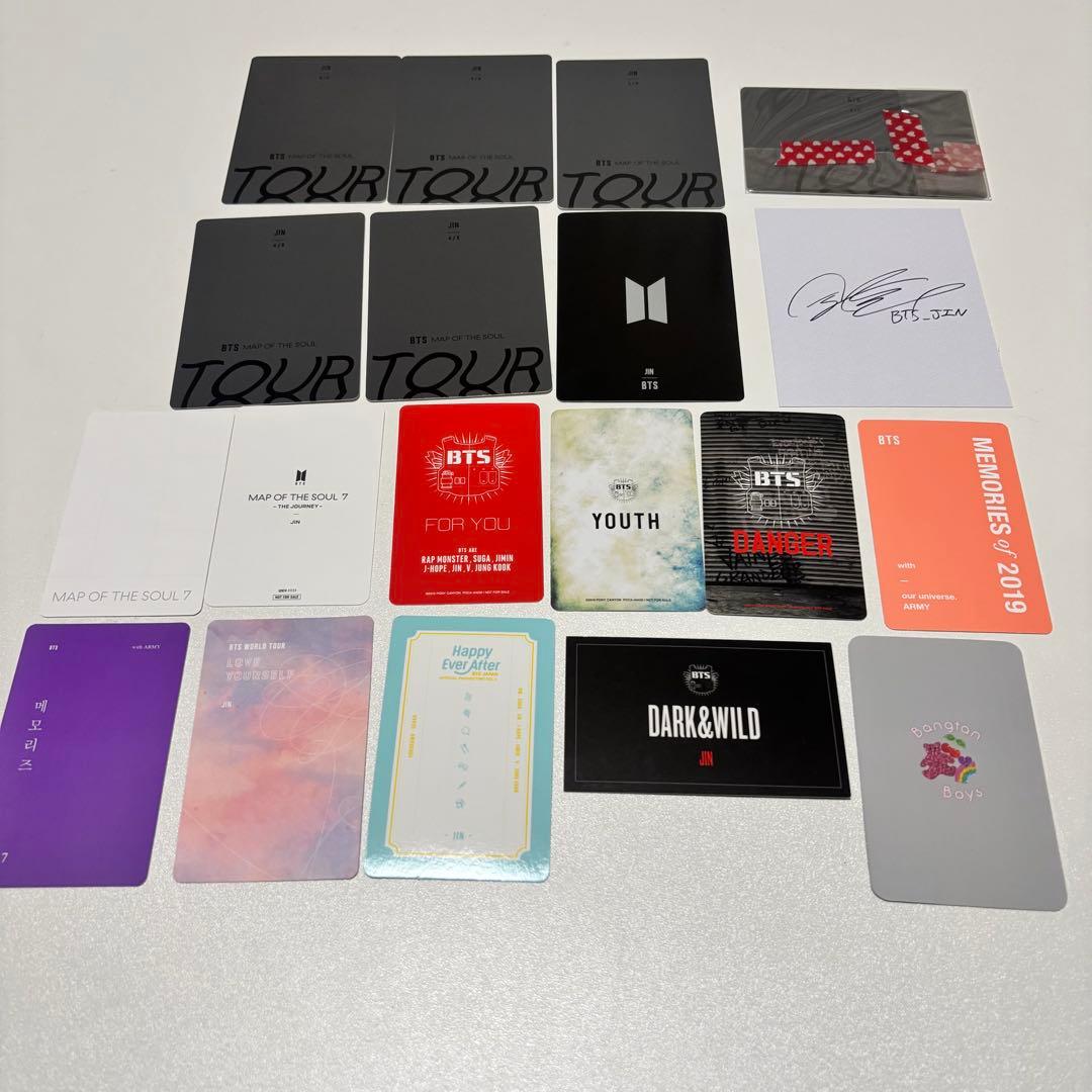 BTS ジン トレカ ミニフォト まとめ売り セット