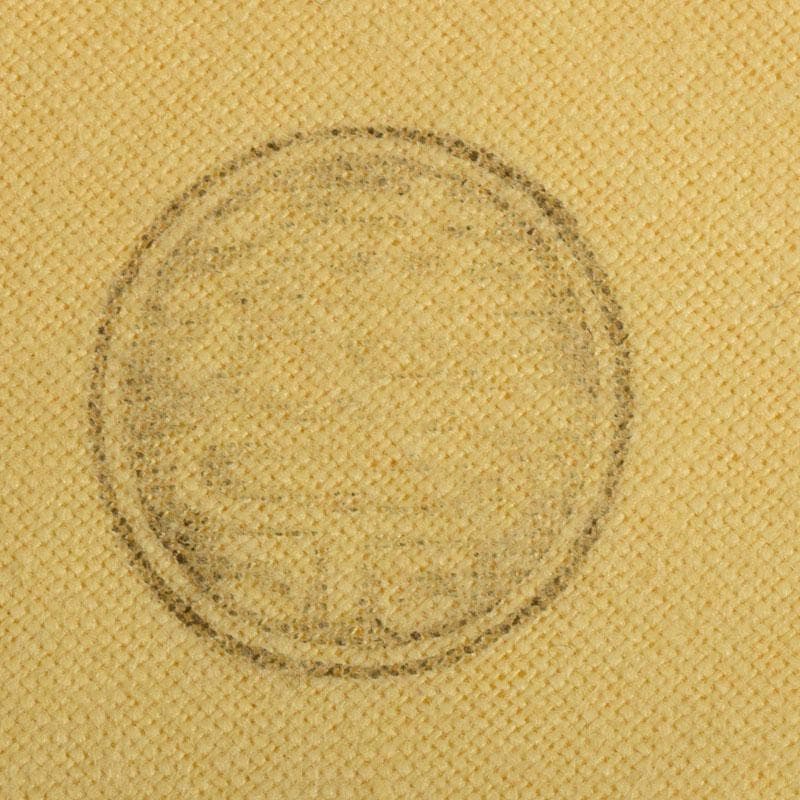 茶道具　京焼　紫翠窯　西村徳泉造　色絵　般若蓋置　共布共箱　V　8097