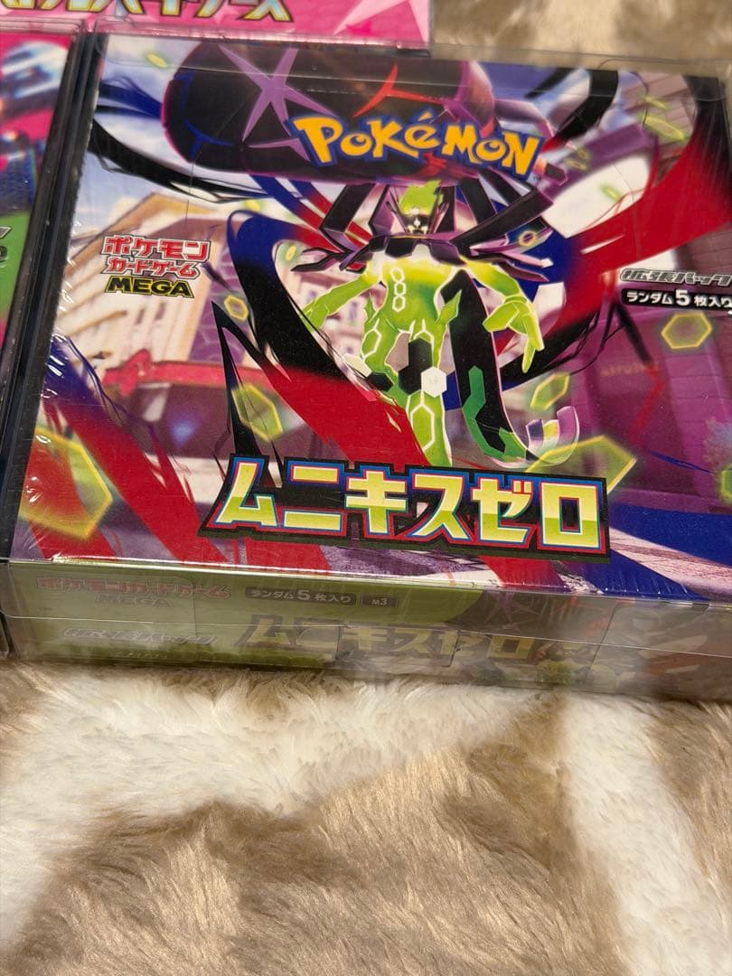 ポケモンカードゲーム インフェルノX 1BOX シュリンク付き　ムニキスゼロ