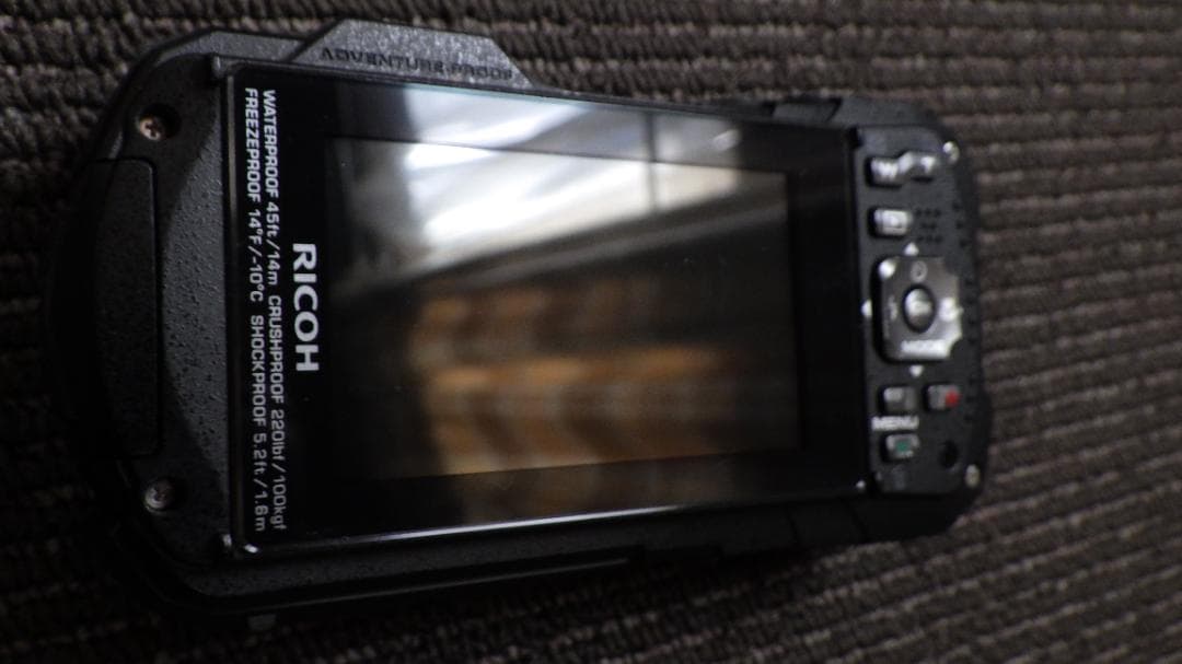 【美品】RICOH リコー WG-70 オレンジ 防水防塵デジタルカメラ