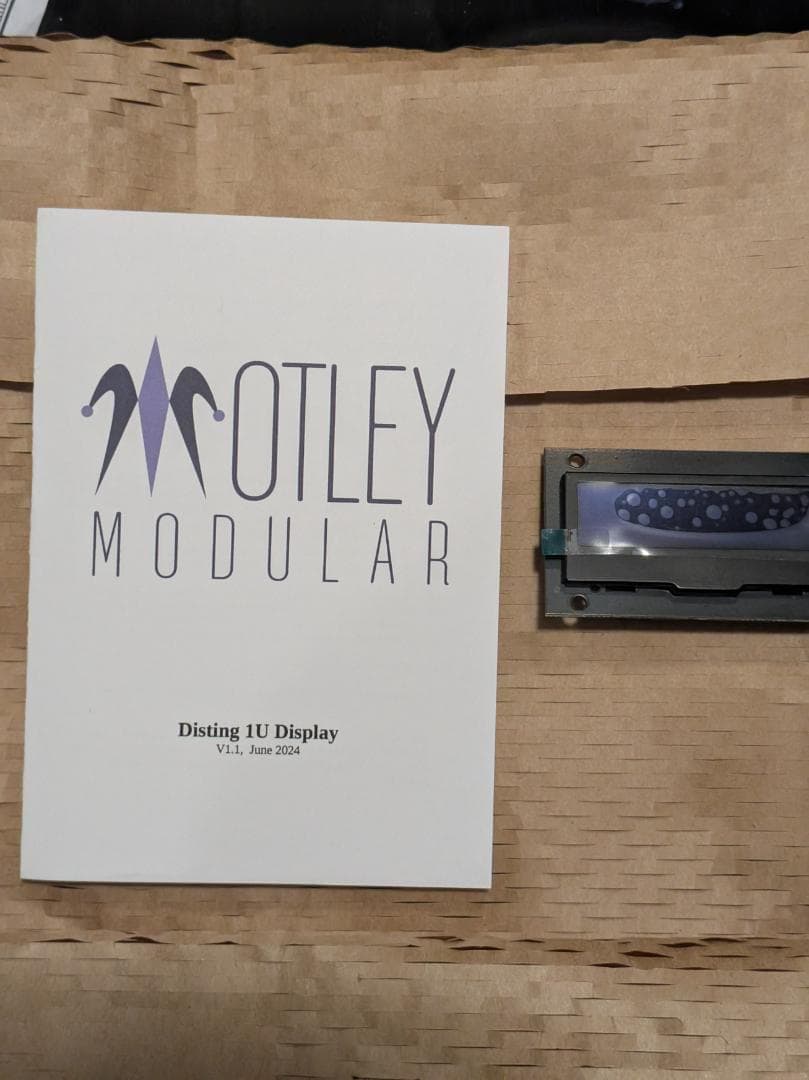 鍵盤楽器 Disting EX 1U Display Adaptor