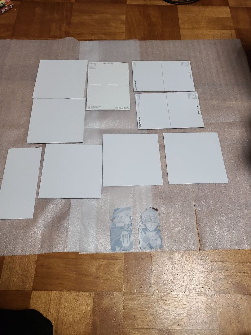 文豪ストレイドッグス 非売品 特典 ポストカード ミニ色紙 しおり 11点