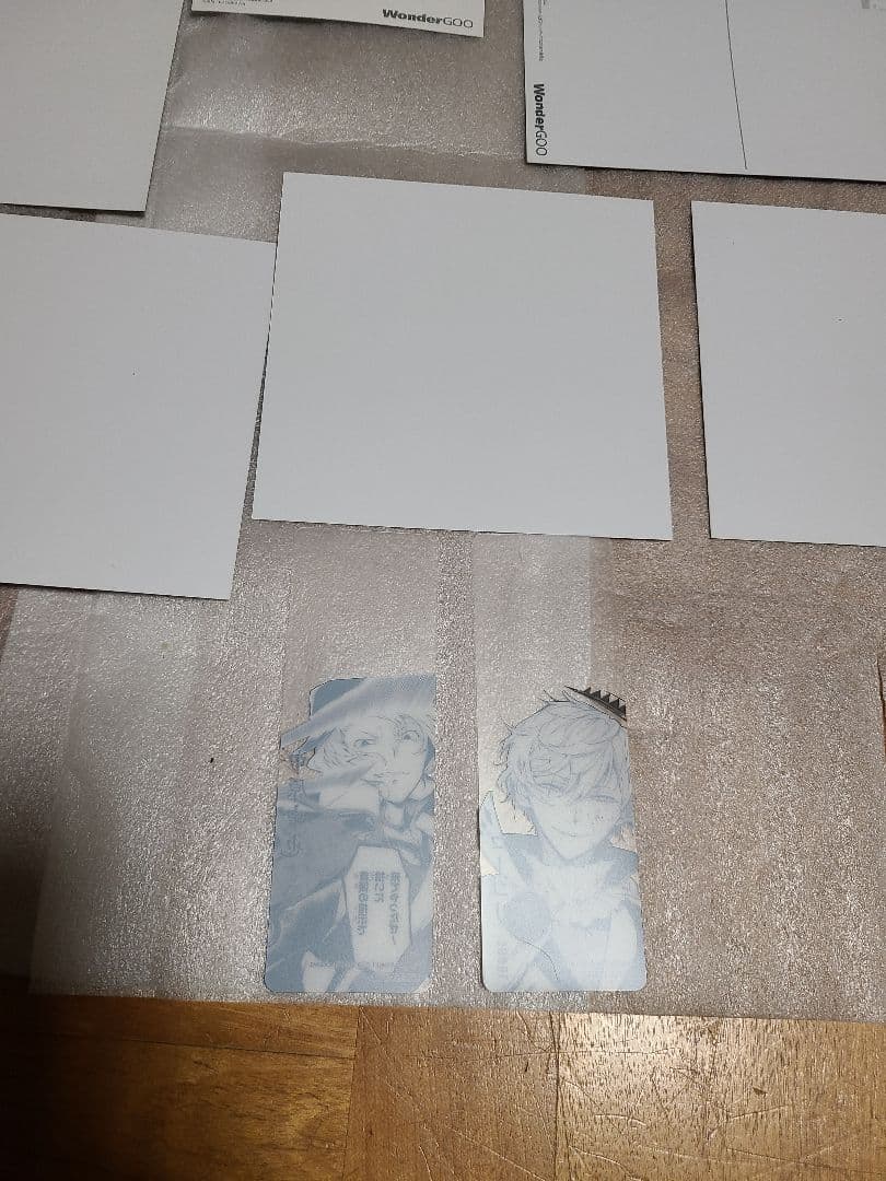 文豪ストレイドッグス 非売品 特典 ポストカード ミニ色紙 しおり 11点