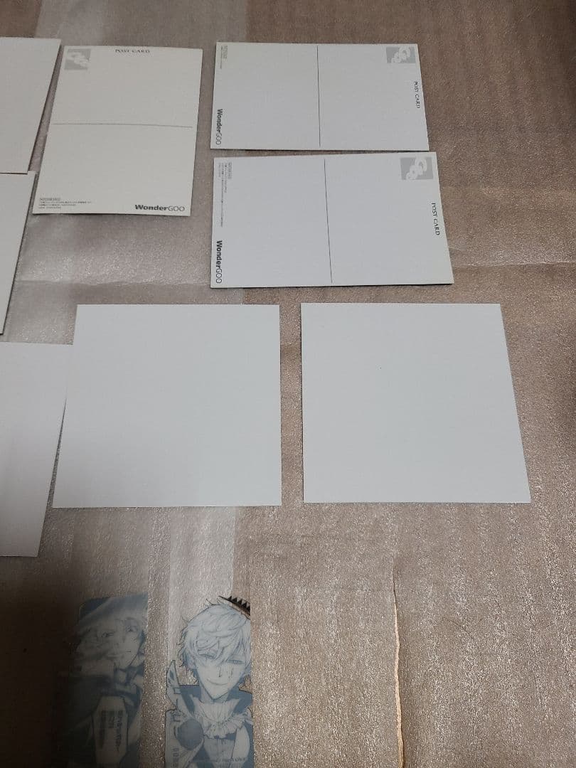 文豪ストレイドッグス 非売品 特典 ポストカード ミニ色紙 しおり 11点