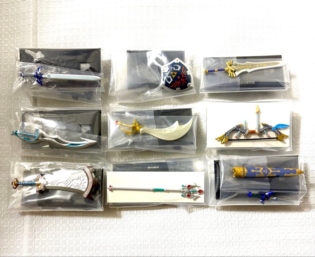 ゼルダの伝説 ウェポンコレクション 武器 盾 9種 全種 コンプリート コンプ①