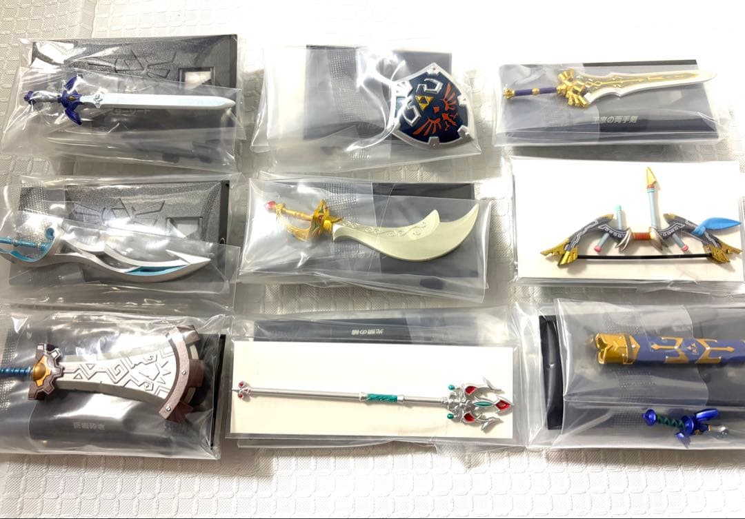 ゼルダの伝説 ウェポンコレクション 武器 盾 9種 全種 コンプリート コンプ①