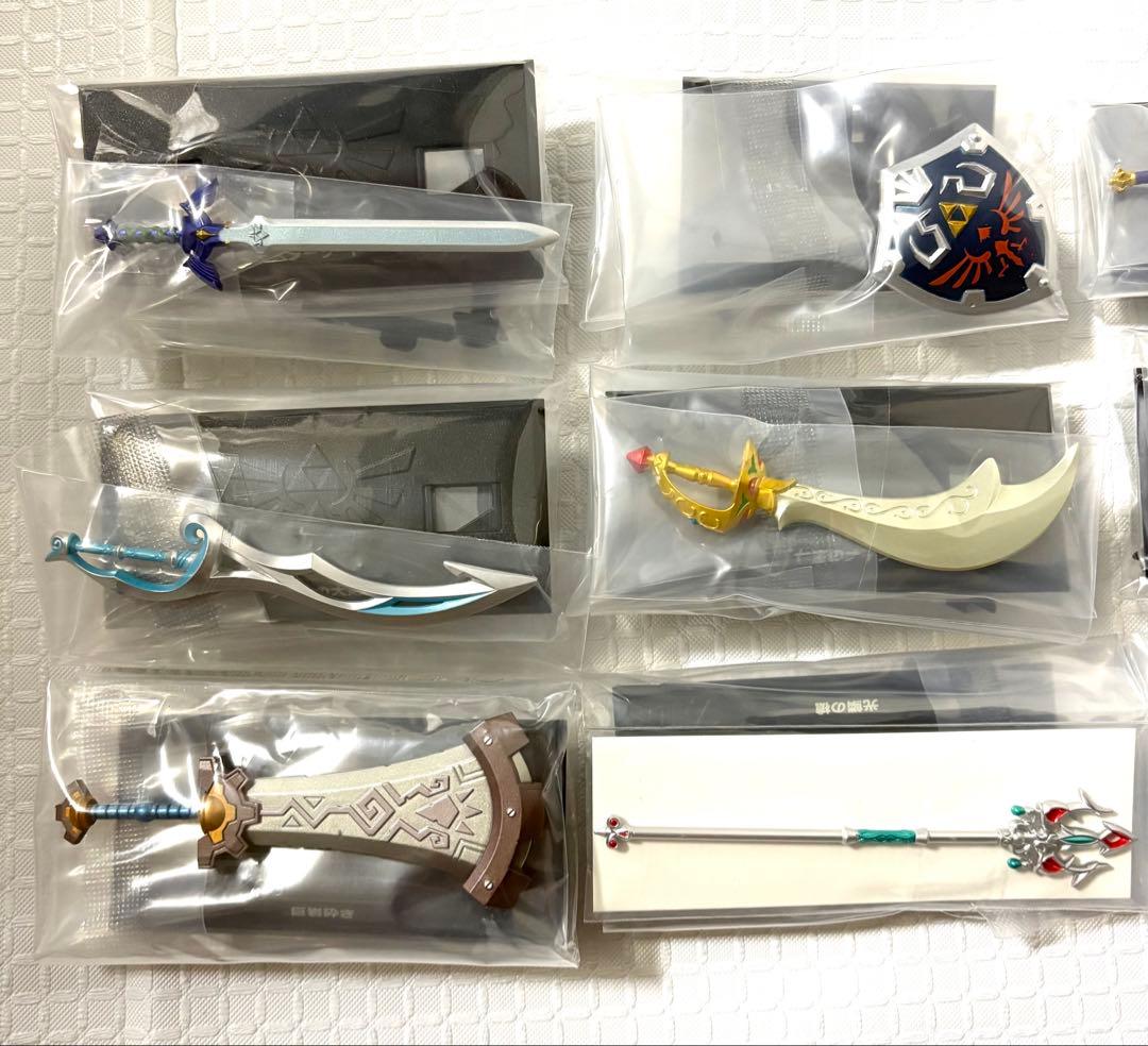 ゼルダの伝説 ウェポンコレクション 武器 盾 9種 全種 コンプリート コンプ①