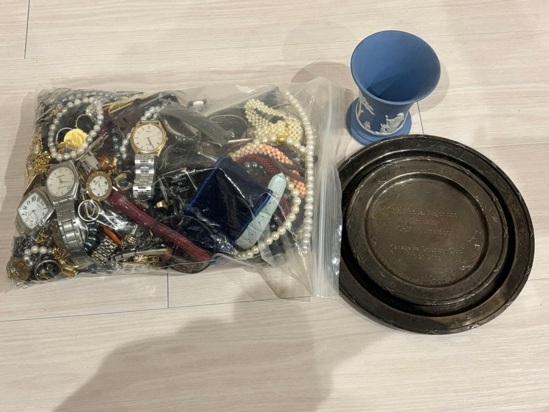 イミテーションアクセサリー約4.5kgまとめ売り