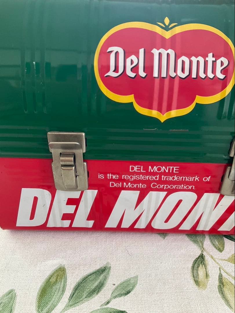 デルモンテ　ブリキ缶　ランチボックス