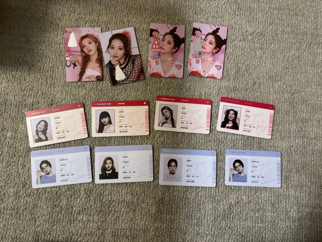 TWICE Formula of Love アルバム＋特典つき