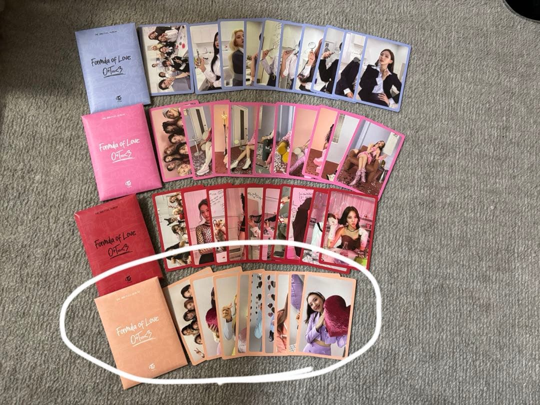 TWICE Formula of Love アルバム＋特典つき