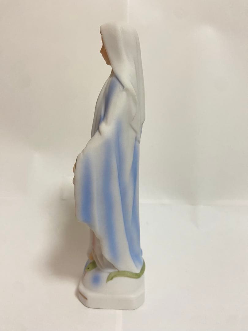 聖母マリア様　置物　カトリック　陶器　アンティーク