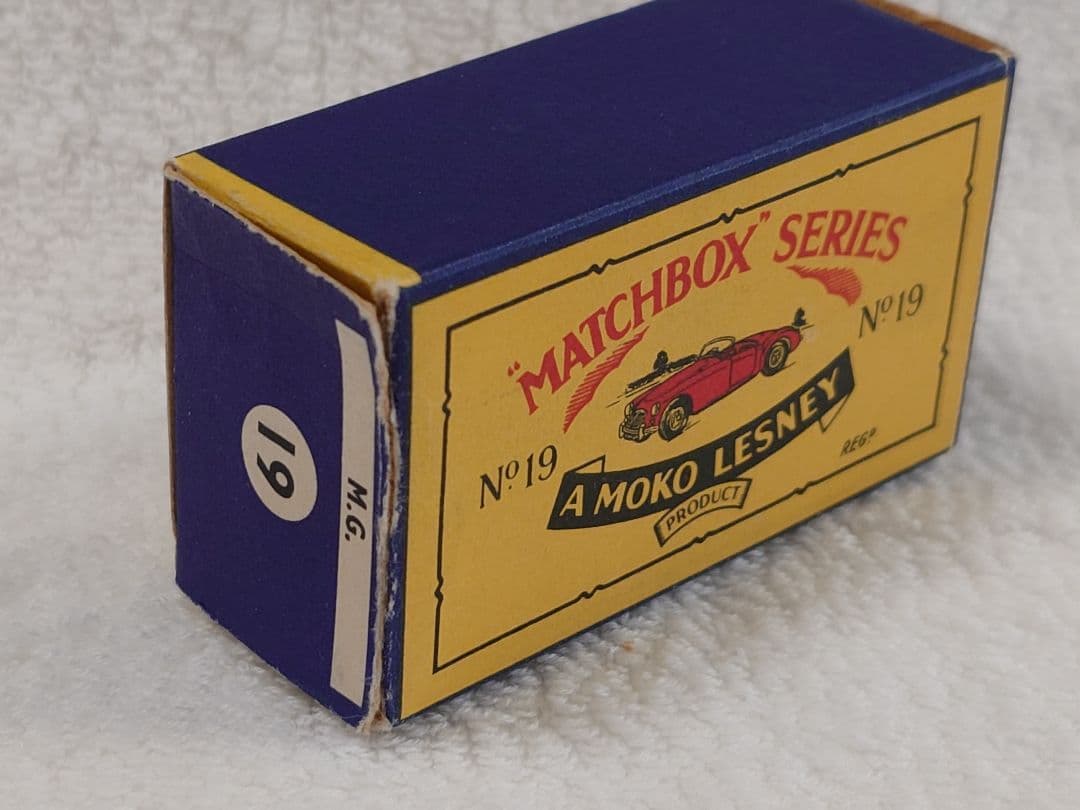 MATCHBOX 　No.19 MG A SPORTS CAR