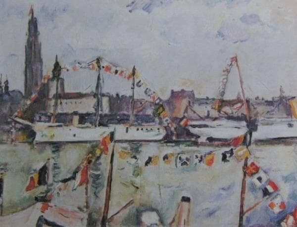 Friesz、LE PORT D'ANVERS、海外版超希少レゾネ、新品額付