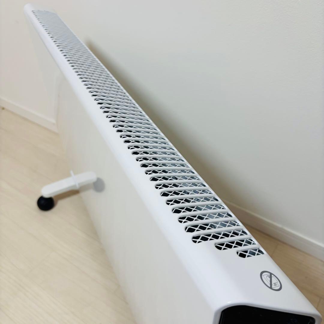 デロンギ コンベクターヒーター HXJ60L12-WH 1200Wホワイト 暖房