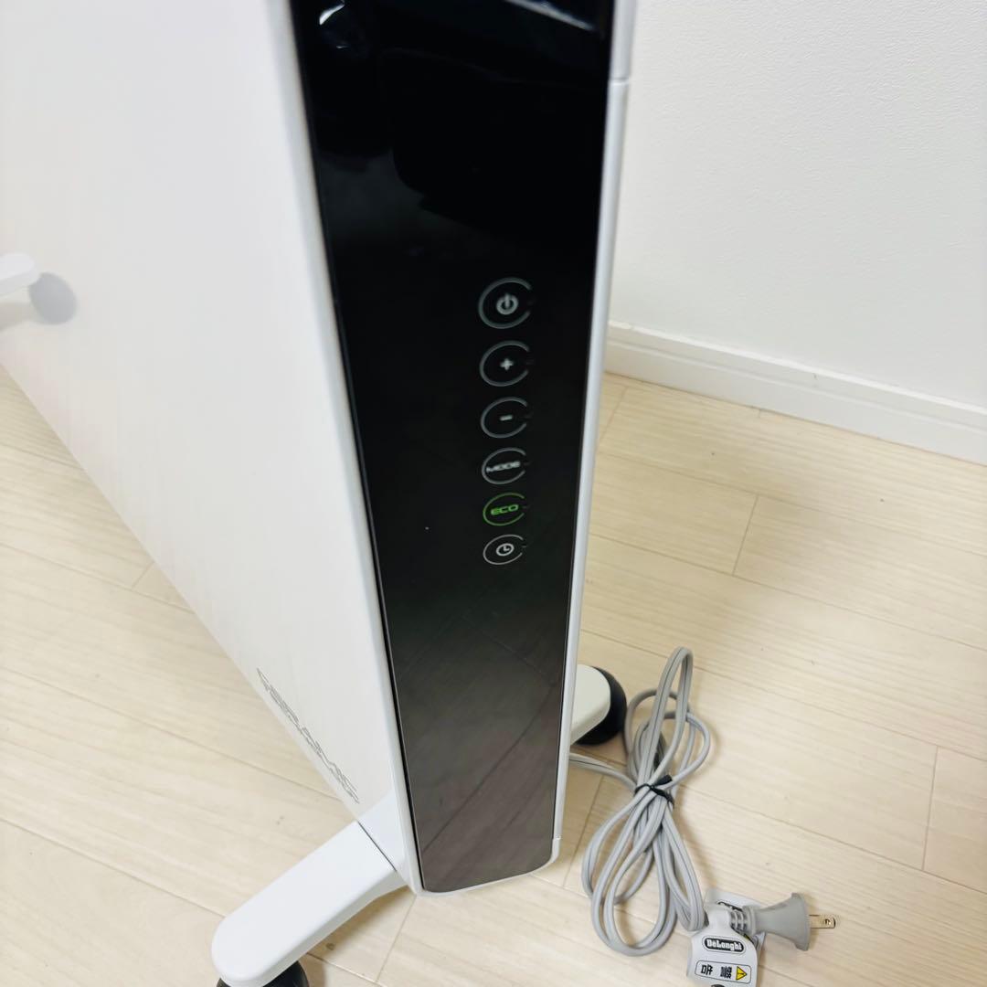 デロンギ コンベクターヒーター HXJ60L12-WH 1200Wホワイト 暖房