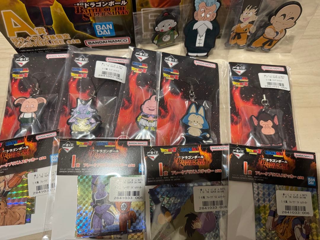 一番くじ ドラゴンボール A賞B賞C賞 未開封 ＋ シール・アクスタ等おまけ