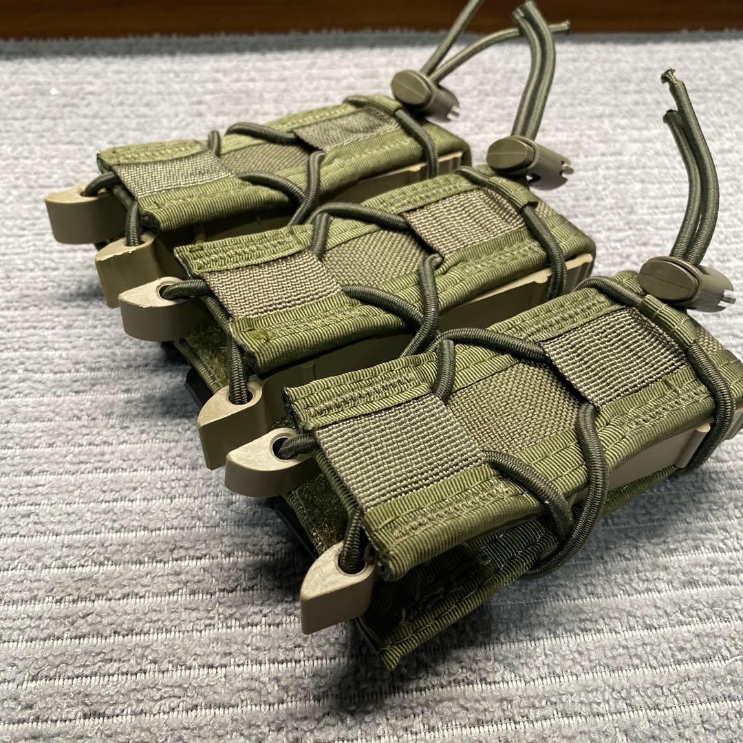 【実物】High Speed Gear 3連ピストルマグポーチ　HSGI プロ用