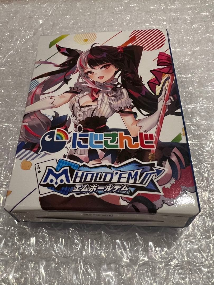 にじさんじコラボ夜見れな　10位以内限定アクリルトロフィー&限定トランプセット