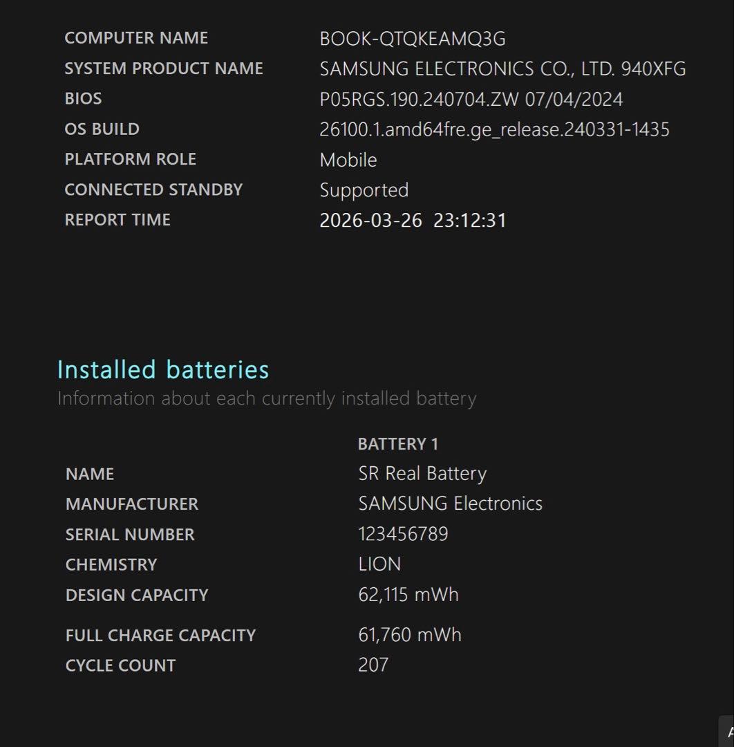 Windowsノート本体 Samsung Galaxy book3 pro 14 i7 16GB/1TB