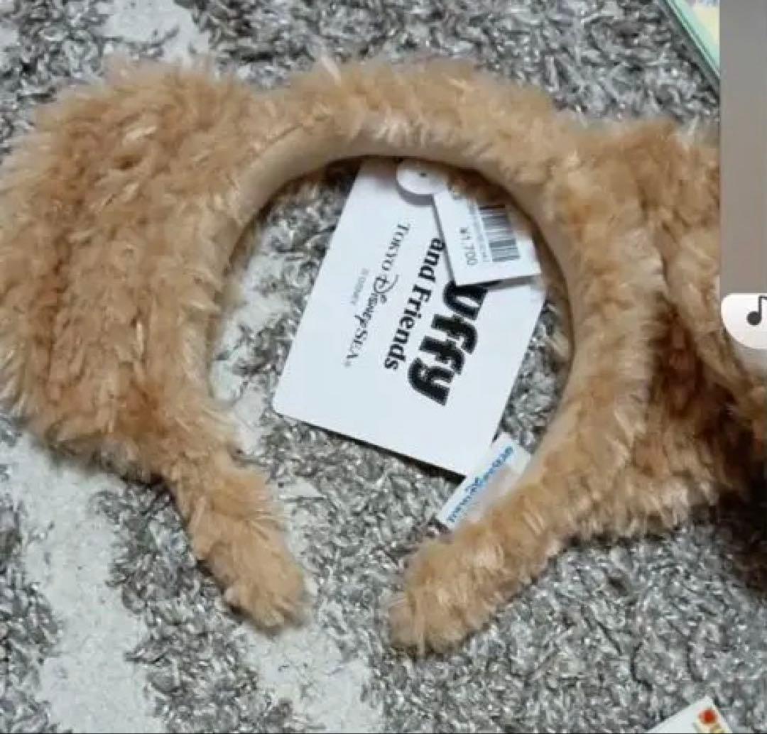 東京ディズニーシー限定ダッフィのカチューシャ、カチューシャホルダーハンドパペット