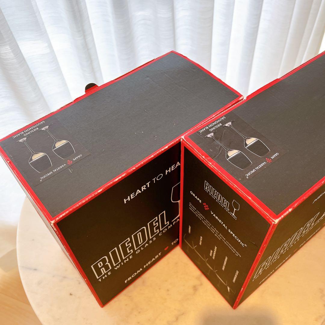 リーデル RIEDEL Heart to Heart ペアワイングラス ×２箱