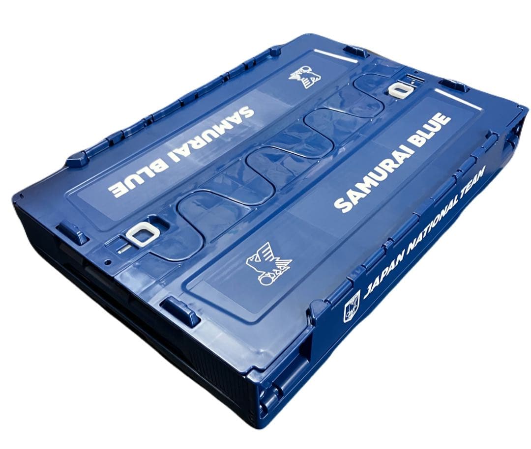 JFA日本代表(SAMURAI BLUE)折りたたみコンテナ