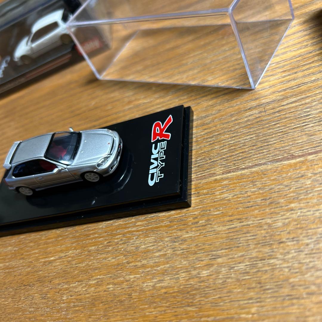 ホビージャパン　Civic 1/64ミニカー 2台セット