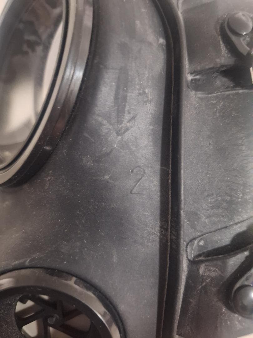 バイオハザード　ハンク　 ガスマスク 赤レンズ フィルター付き