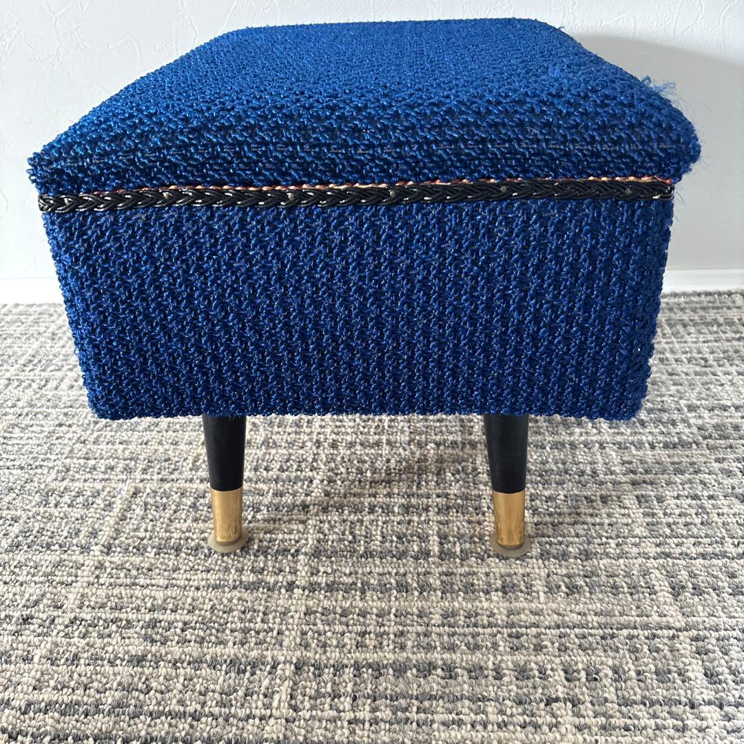 アンティーク　レトロ　チェスト　鶴　昭和レトロ裁縫箱　和柄　脚付